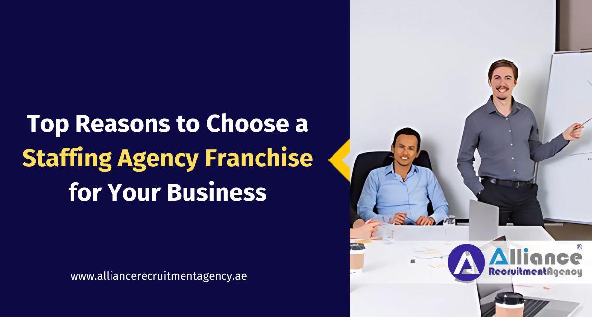 Staffing agency franchise
