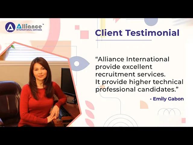 Alliance International Review by Emily Gabon