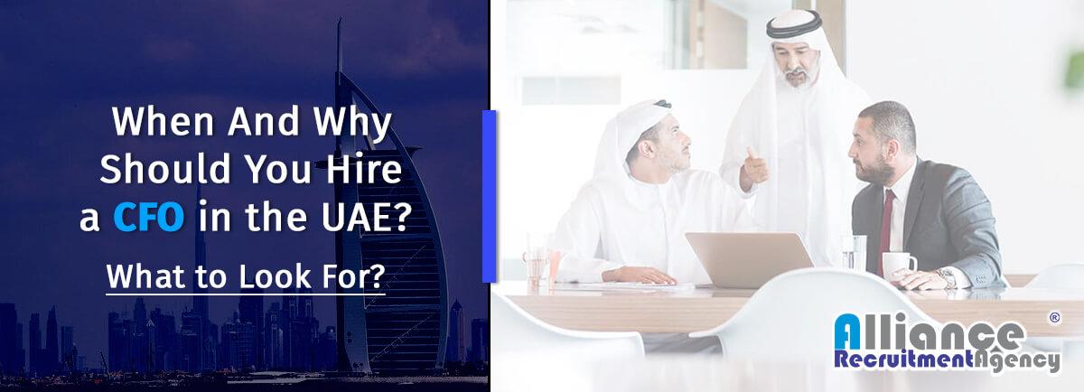 Why Should You Hire a CFO In The UAE