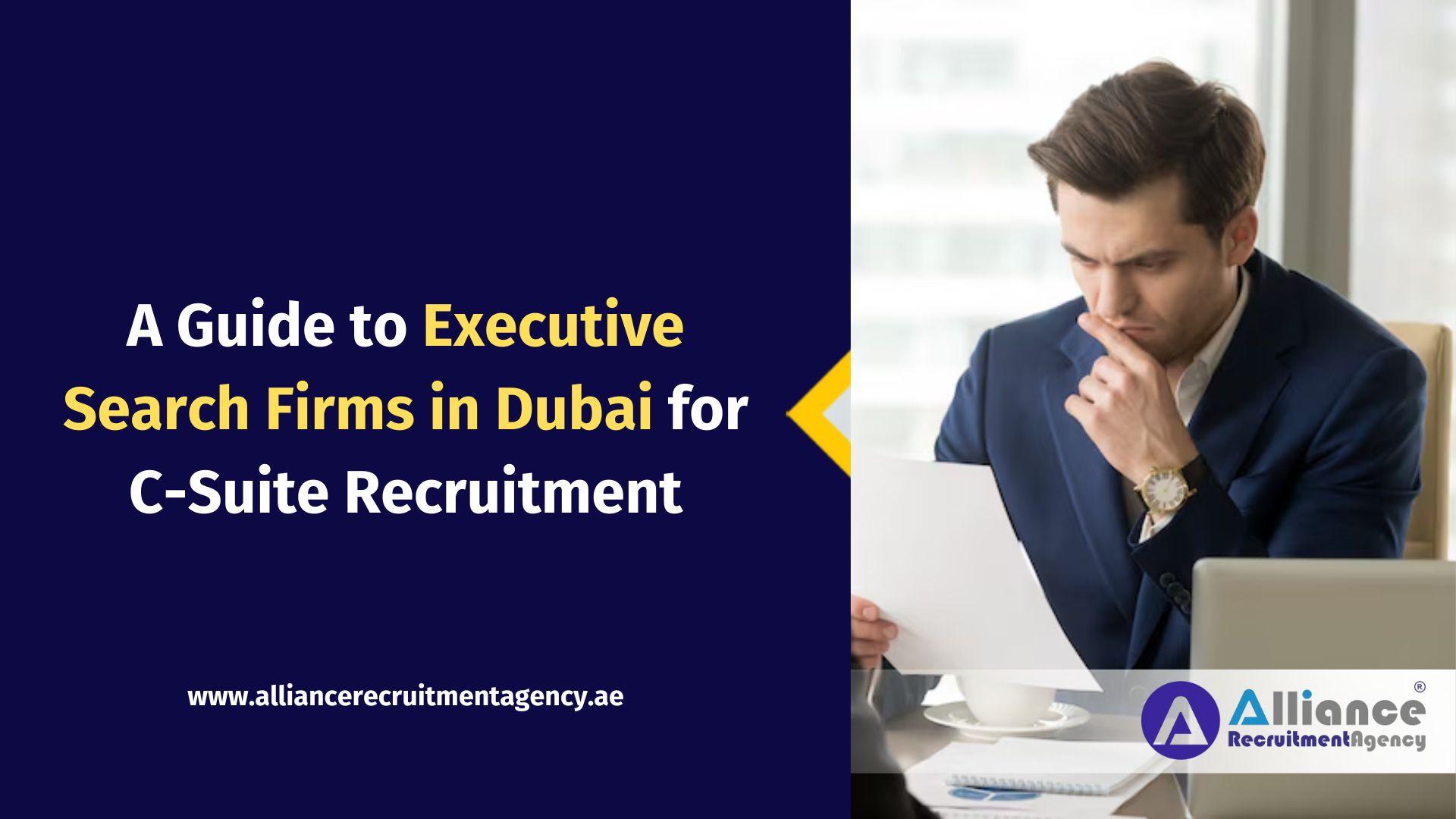 Executive Search Firms in Dubai Executive Search Firms in Dubai