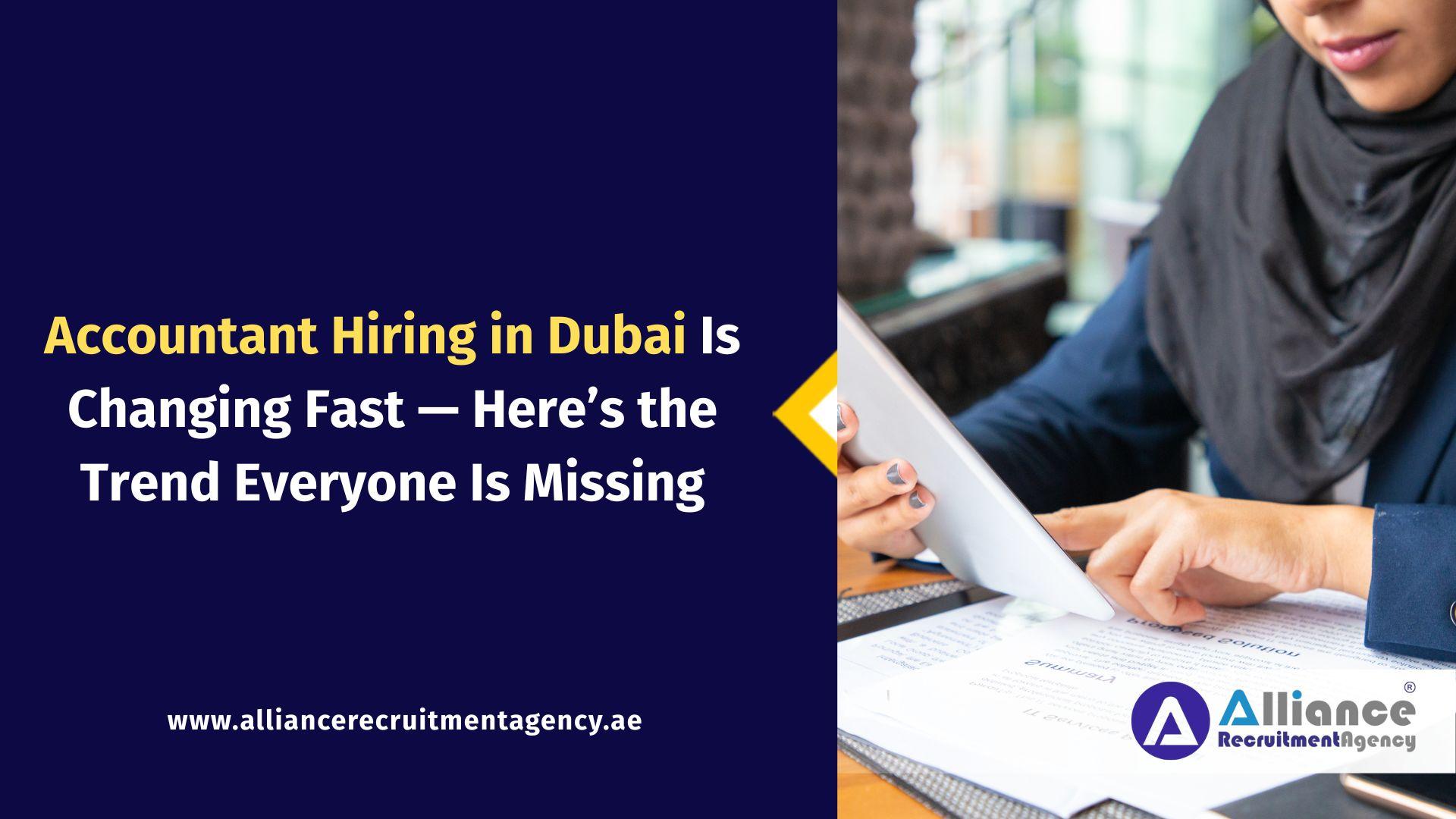 Accountant Hiring in Dubai Accountant Hiring in Dubai