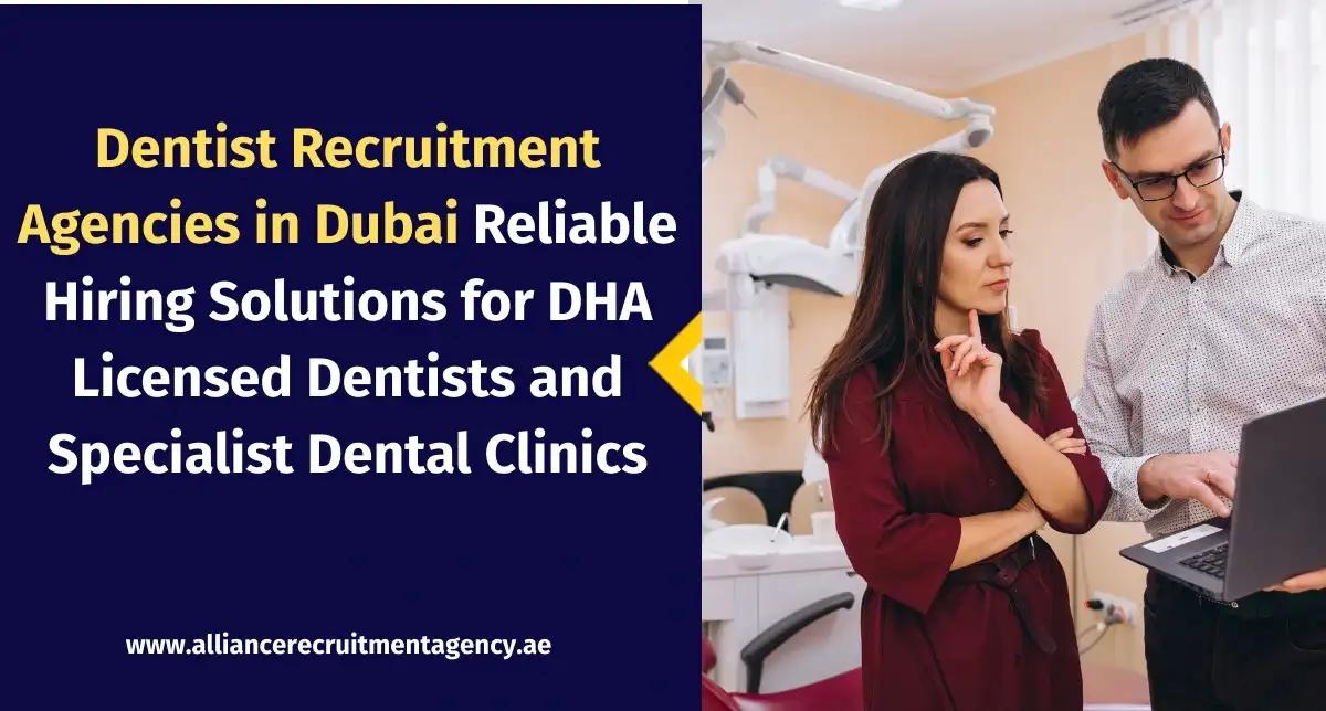 DHA licensed dentist consulting patient in modern Dubai dental clinic with recruitment agency support dentist recruitment agencies in dubai