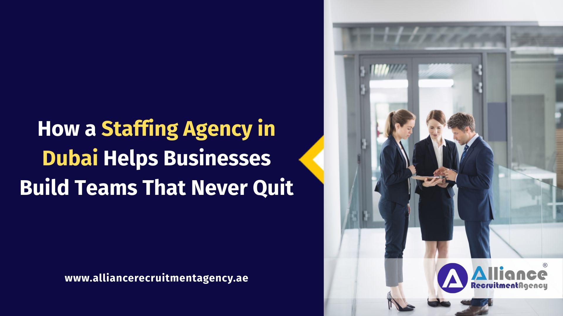 Staffing Agency in Dubai Staffing Agency in Dubai
