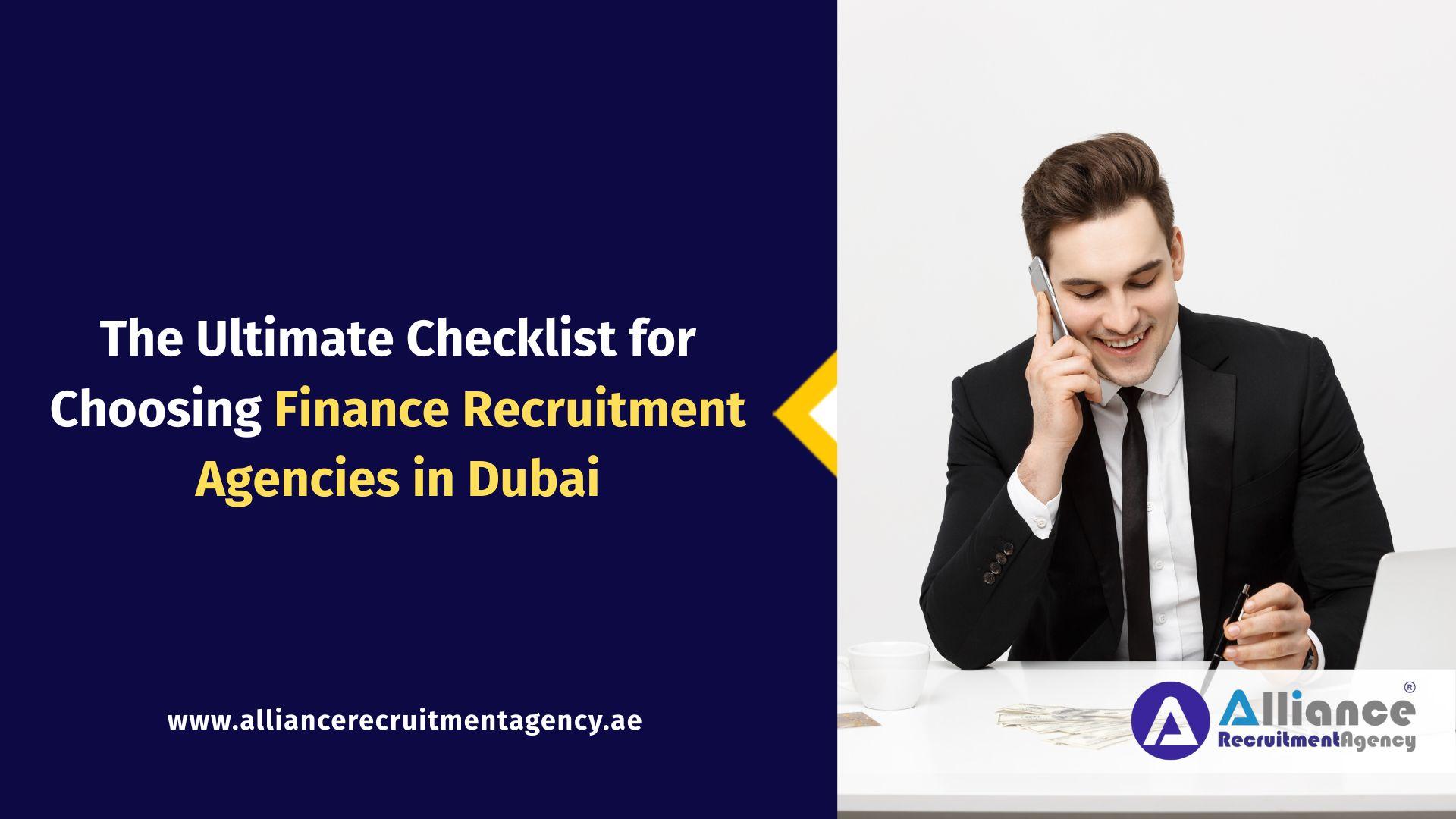 Finance Recruitment Agencies in Dubai Finance Recruitment Agencies in Dubai