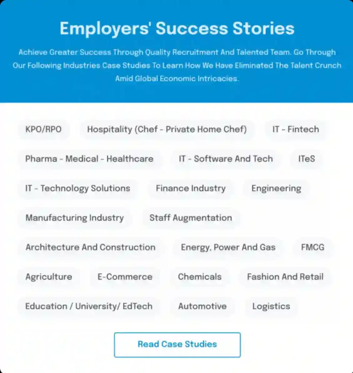 Witness Employer’s Success Stories - CEO Hiring Agency Witness Employer’s Success Stories - CEO Hiring Agency