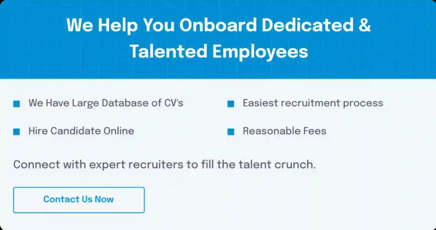 Onboard Experts by Consulting With Our CTO Headhunters Onboard Experts by Consulting With Our CTO Headhunters